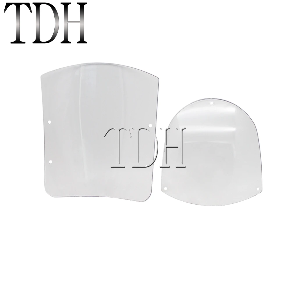 clearsmoke quarter fairing windscreen wind shield screen protector for harley xl 883 xl1200 1988 up fxr 1986 94 dyna 1995 05 free global shipping