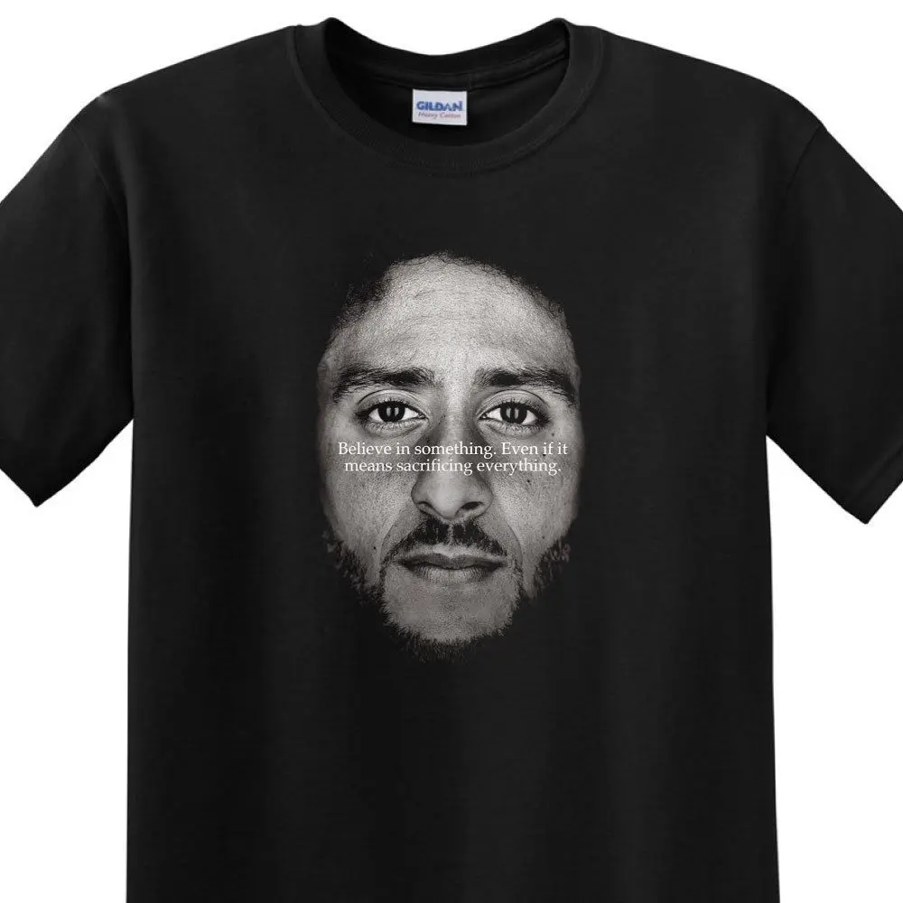 

Верьте в что-то Колина каеперника, Мужская черная футболка «Я с Кап», дешевая футболка, Повседневная футболка с коротким рукавом