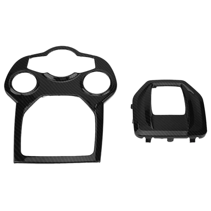 Автомобильная центральная консоль из углеродного волокна отделка панели