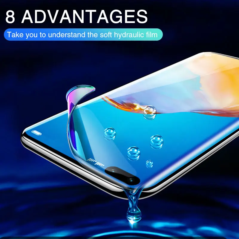 

2Pcs Hydrogel Film Screen Protector For Huawei P30 P40 P20 Lite Pro P30 Lite Screen Protector On Honor 10 20 9 V9 P Smart 2019 Z