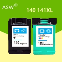 asw 140xl 141xl ink cartridge replacement for hp 140 141 for hp photosmart c4283 c4583 c4483 c5283 d5363 printer