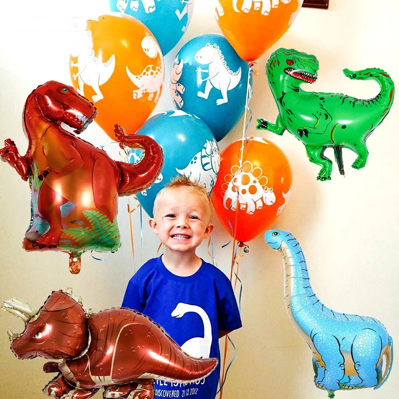 1 шт. тираннозавр Раптор Трицератопс динозавр большой размер шар украшение