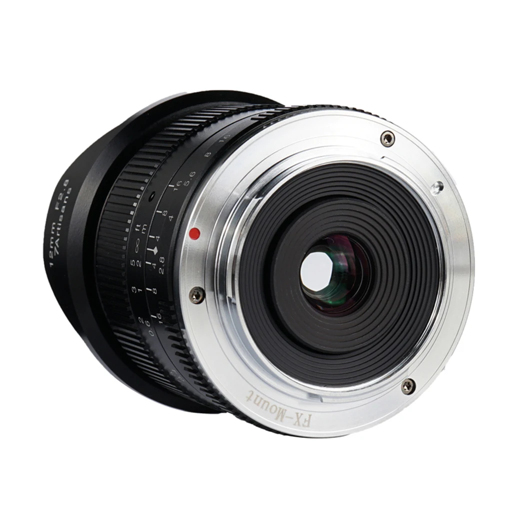 7artisans Профессиональный Камера объектива камеры DSLR 12 мм F2.8 для SONY E NEX Canon EOS M M43 Fujifilm