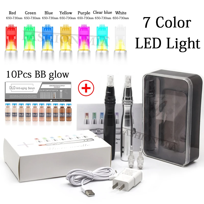 Набор для устранения растяжек и удаления рубцов светодиодный светильник лечения