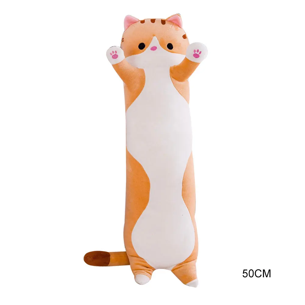 

Cute Plush Cats Doll Soft Stuffed Kitten Pillow Doll Toy Gift for Kids Girlfriend FPing