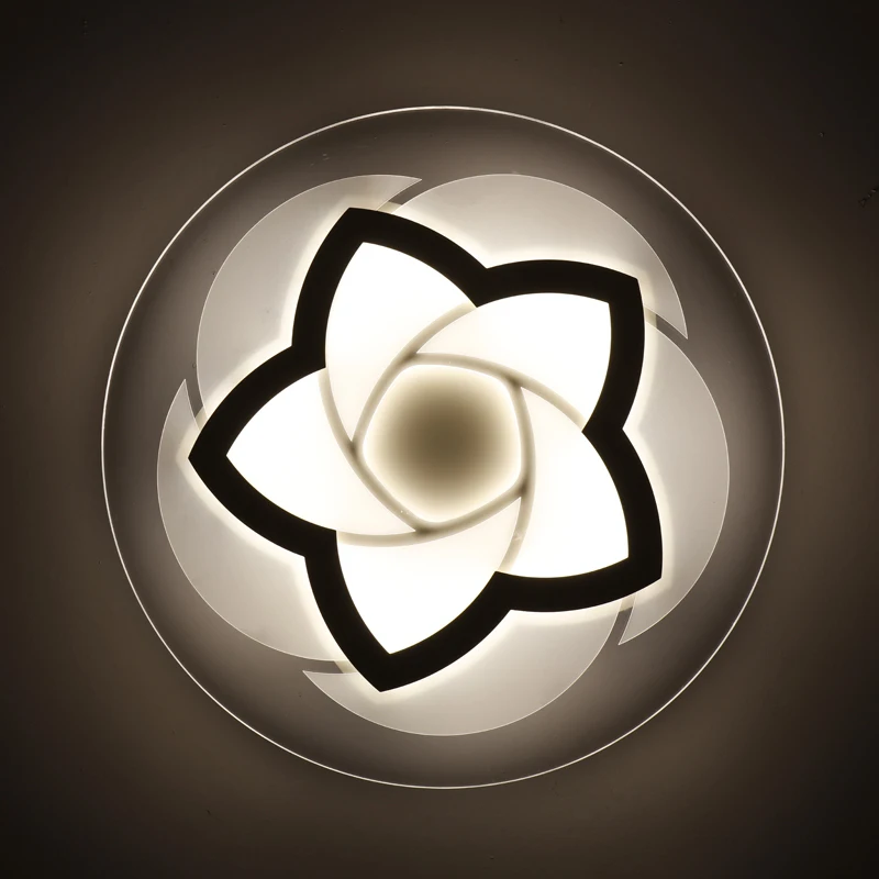 modern minimalist circular ceiling lamps LED acrylic study room bedroom | Ceiling Lights