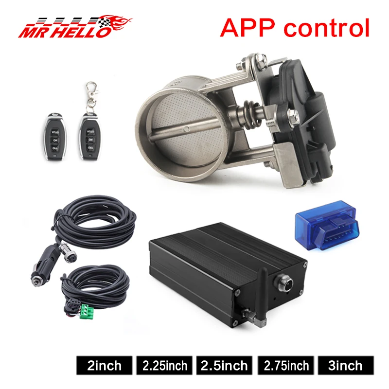 

Вакуумный насос OBD, выпускной клапан, Электрический контрольный клапан, 2/2,25/2,5/2,75/3 дюйма, с дистанционным управлением и управлением через пр...