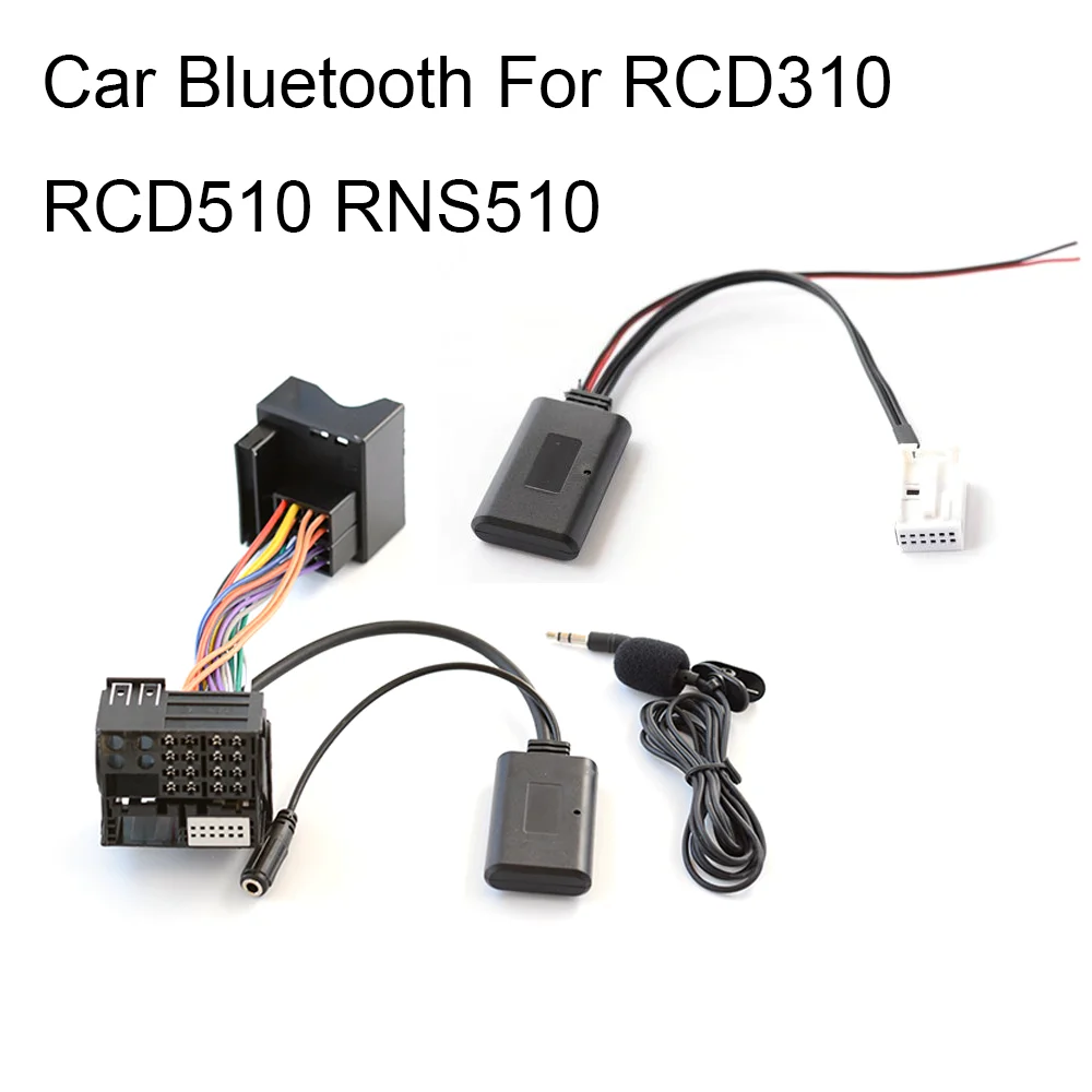 

Автомобильный Bluetooth 5,0 модуль радио AUX приемник кабель адаптер для RCD510 RCD210