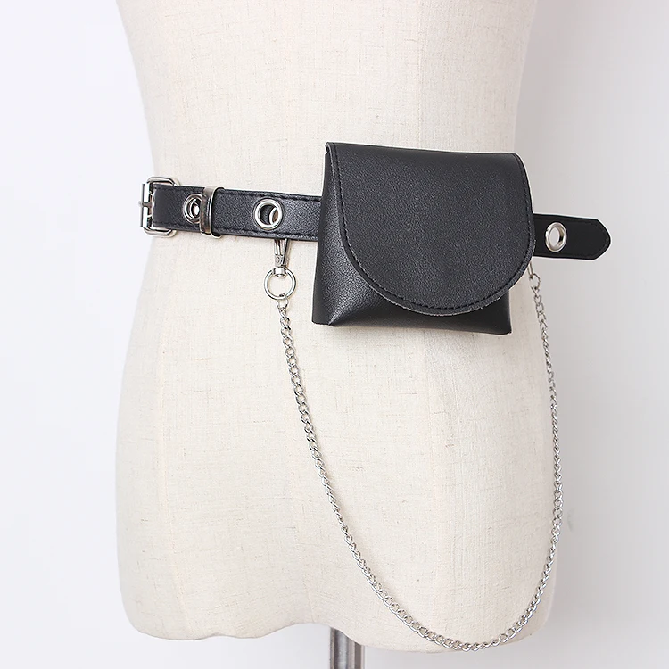 Забавная мини-сумка в Корейском стиле из искусственной кожи с большими шпильками