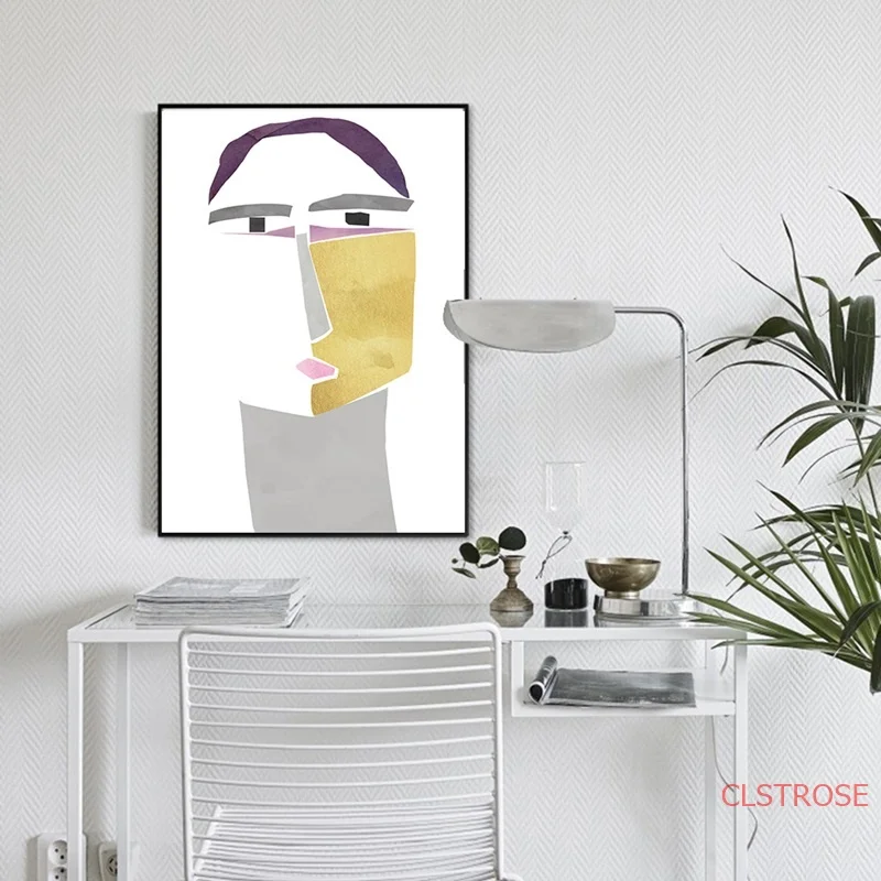 Скандинавские минималистичные абстрактные постеры и принты геометрический