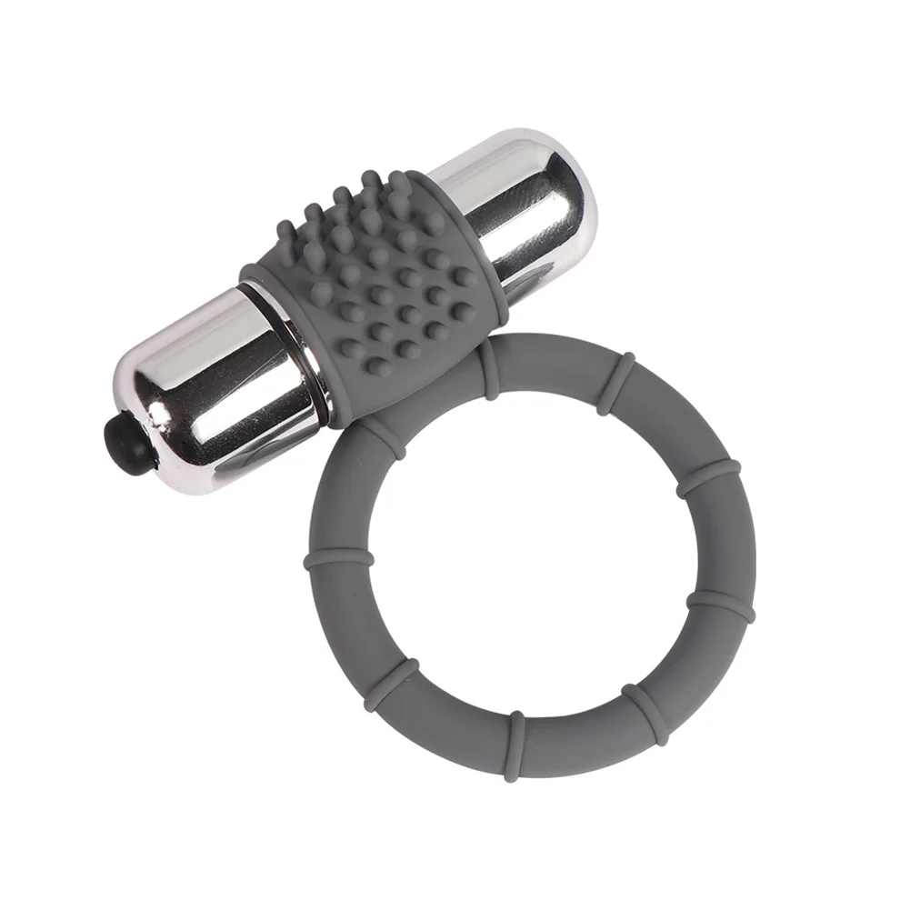 Men Vibration Delay Ring Adult Sex Supplies Durable Skin Friendly Silicone Single Frequency Massage Wide Stimulation Surface | Электроника