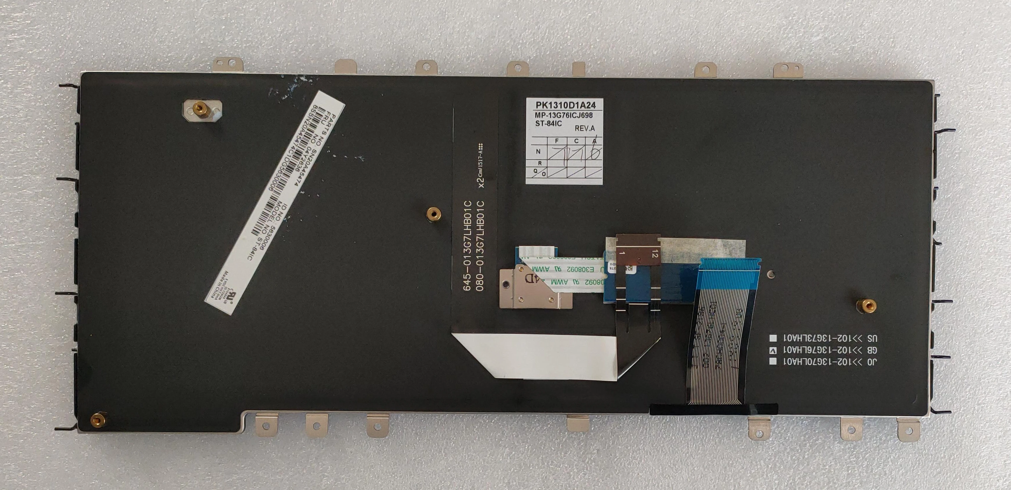Новая клавиатура с подсветкой для IBM ThinkPad YOGA S1 S240 IC PK1310D1A24 MP-13G76ICJ698 |