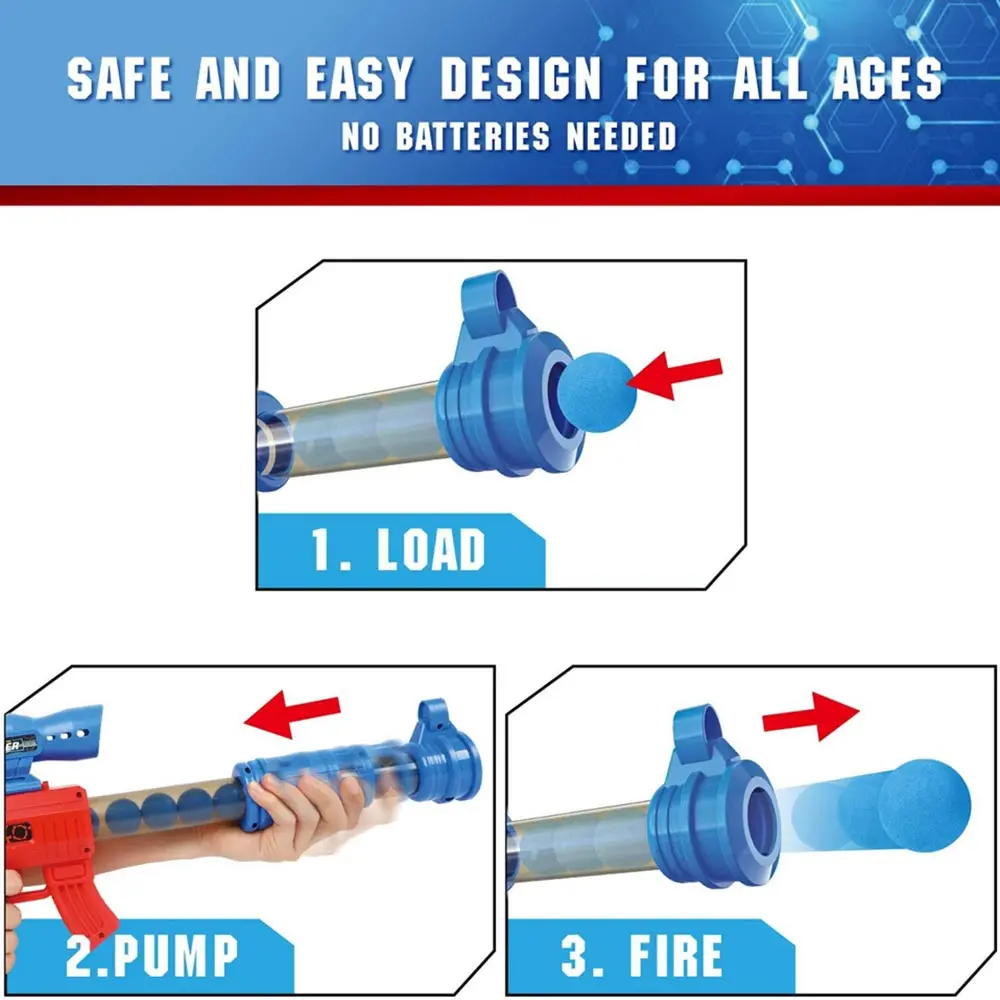 Игра для стрельбы детский игрушечный пистолет аэродинамический уличный