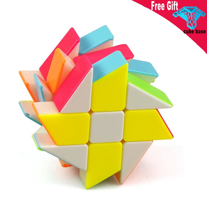 

Shengshou Tank Windmill Fisher Magic Speed Cube Stickerless Sengso 3x3 Twist Puzzle Educational Toys Cubo Magico