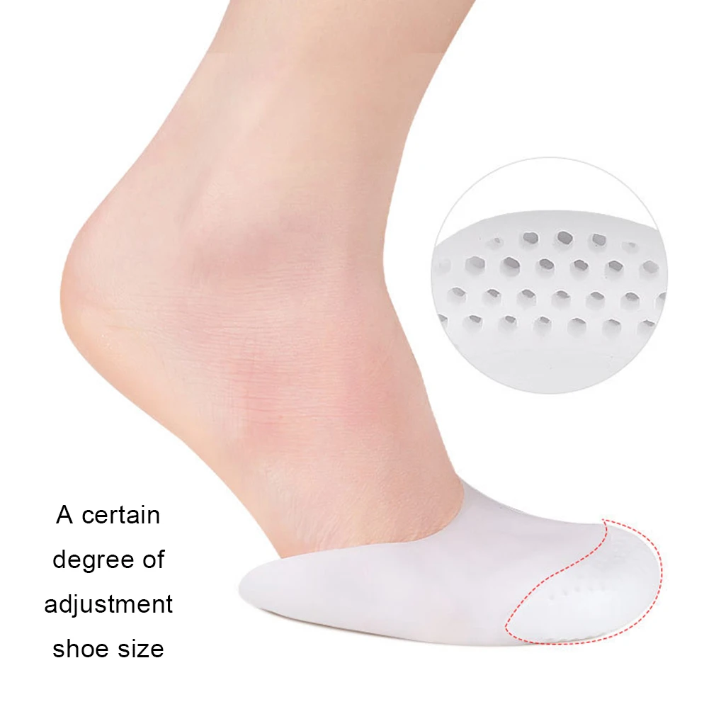 

Feet Finger Protector Silicone Gel Pointe Toe Cap Cover For Toes Soft Pads Protectors For Pointe Shoes Feet Care Tools Foot Care