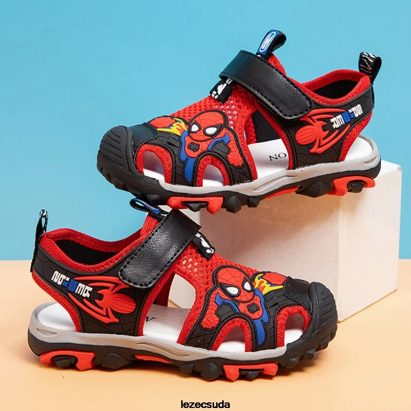 Летние Нескользящие пляжные босоножки для маленьких мальчиков и девочек