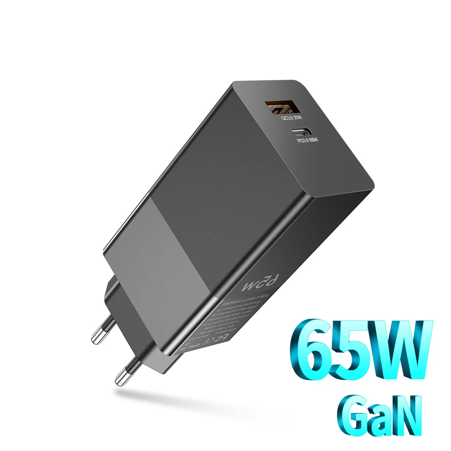 

TRIPTU 65W GaN Charger Quick Charge 4.0 3.0 Type C Fast USB Charger QC 4.0 3.0 Portable Fast Charger For iphone Macbook Xiaomi