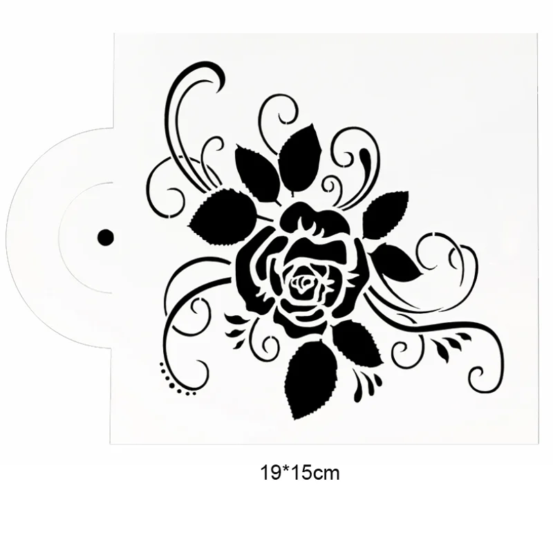 4 шт счастливый новый год Шаблон Линейка DIY трафареты пуля журнал каракули шаблон