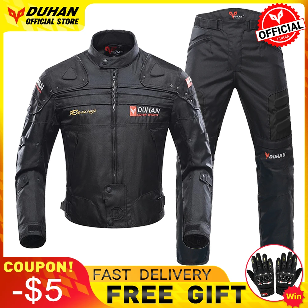 Куртка мужская мотоциклетная Водонепроницаемая со съемной теплой подкладкой и