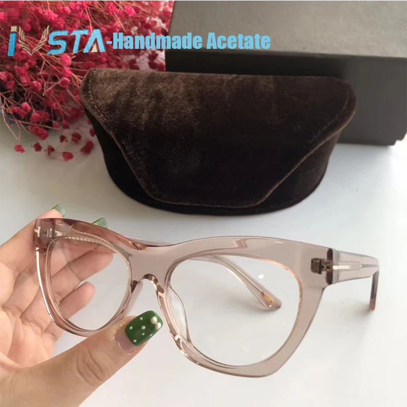 IVSTA, высокое качество, TF5559, оптические очки, оправа для женщин, ручная работа, ацетат, роскошный бренд, дизайнерские линзы по рецепту, близорукость, для вздоха