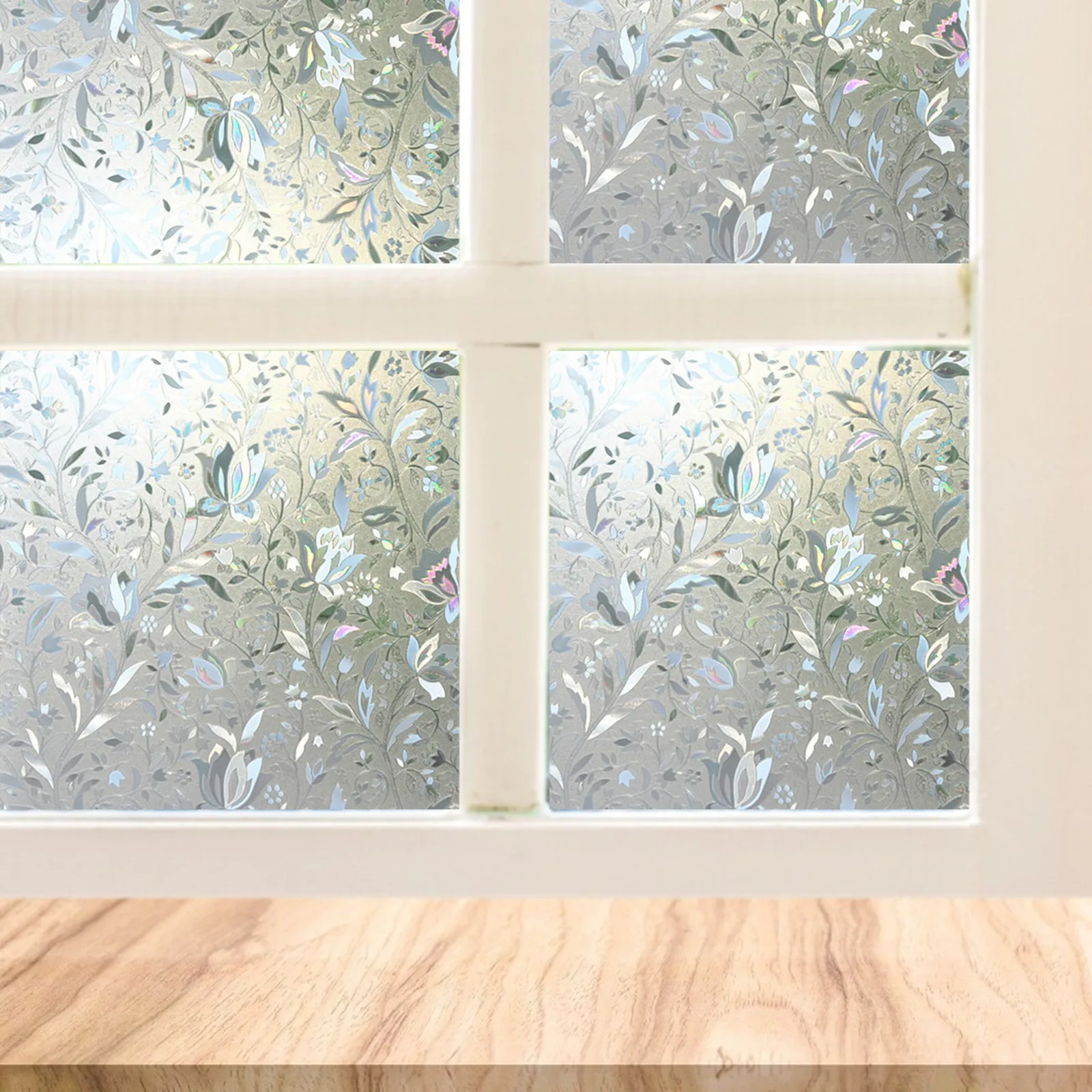 Тюльпан Цветок 3d статического цепляться декоративные конфиденциальности