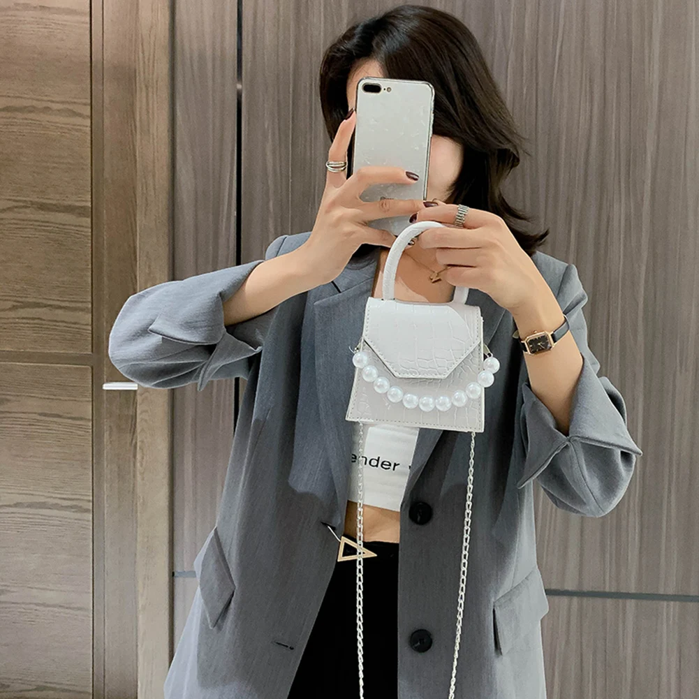 

Каменный узор женские курьерские сумки жемчуг ручки сумки женские женская обувь, экокожа (полиуретан), повседневные уличные зимние меховые ...