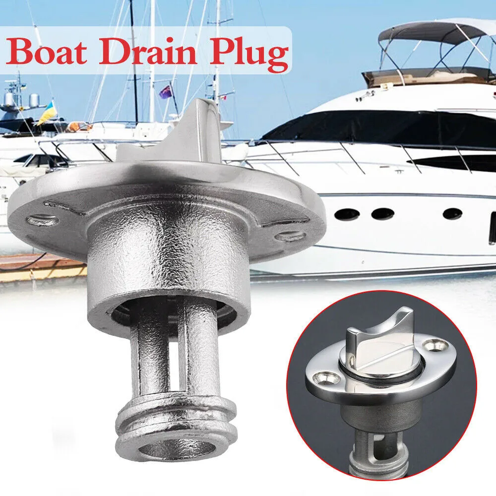 

1.97x1.46inch Boat Bung Drain Plug Kit 25MM 50x37mm Boat Bilge Drain Plug Bung Drain Grade Marine