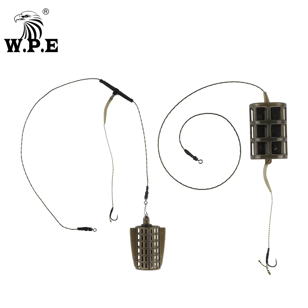 W.P.E 1 шт. рыболовный крючок для карпа группа 30 г/40 г/50 г/60 г/70 г свинцовый сердечник