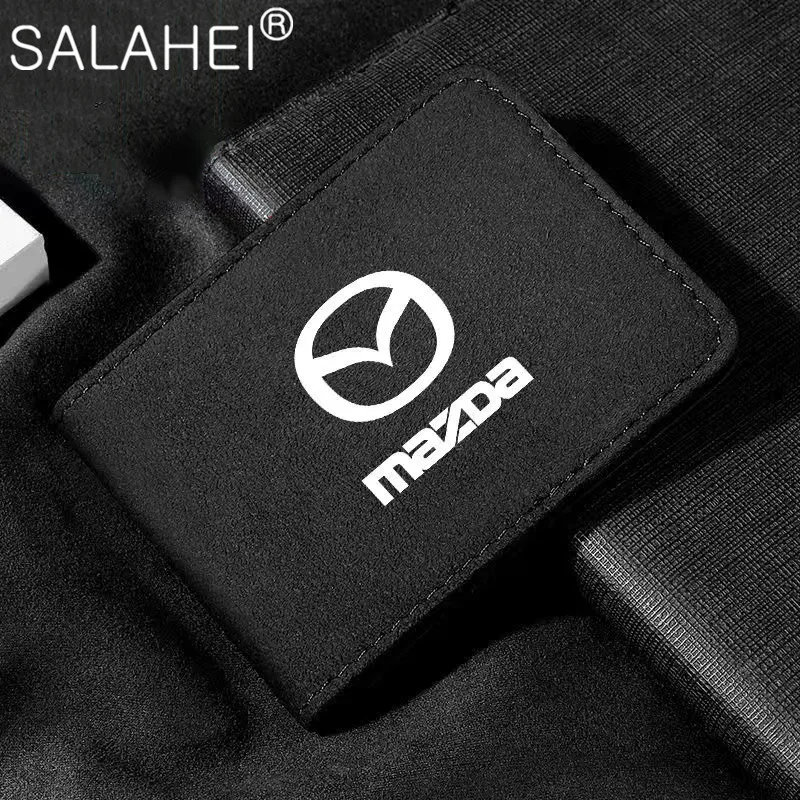 

Auto Driver License Cover Suede Leather For Mazda 2 3 6 CX5 Atenza CX-7 CX-9 CX-3 CX-4 CX-8 MX5 For Car Driving Documents Case