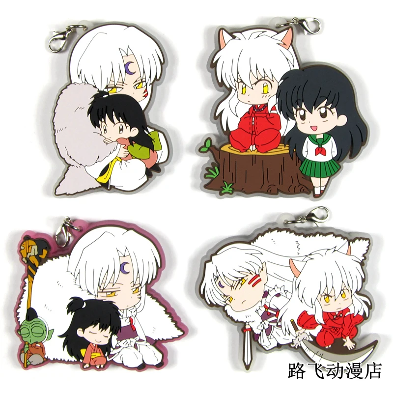 Аниме Inuyasha мобильный телефон кулон Higurashi Kagome экшн фигурка аниме модель резиновый