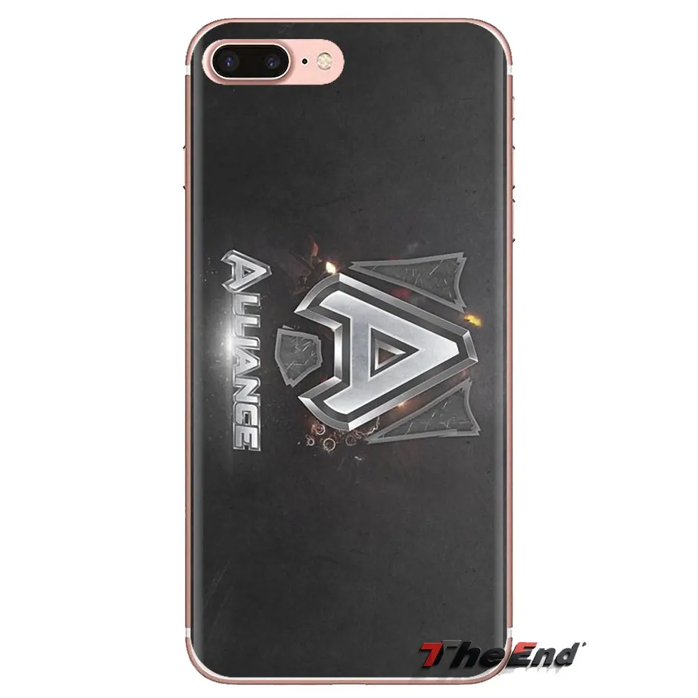 Альянс dota 2 TI3 логотип команды мягкие прозрачные чехлы для Samsung Galaxy A3 A5 A7 A9 A8 звезда