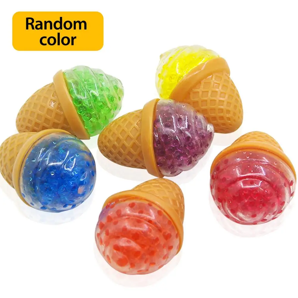 

Grape Ball Colored Bead Ice Cream Squeeze Ball Fidget Toys Vent Pressure Proof Silicone Toy Attempt Antistress Relieve Anxiety