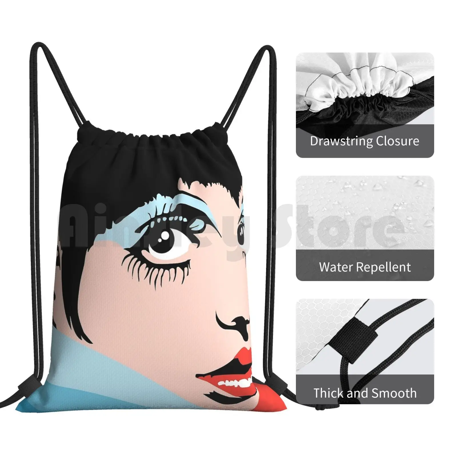 Векторная Фотосумка Liza Minnelli рюкзак сумка с кулиской водонепроницаемая для