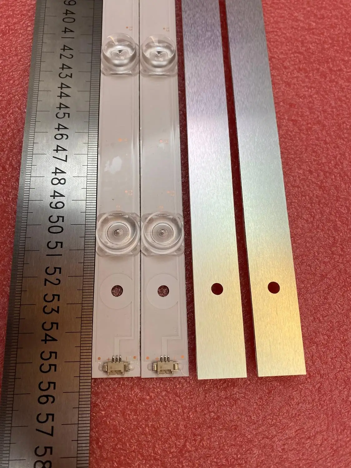 Новый комплект 14 шт. 7 светодиодных лент для подсветки светодисветодиодный 55D0 LED