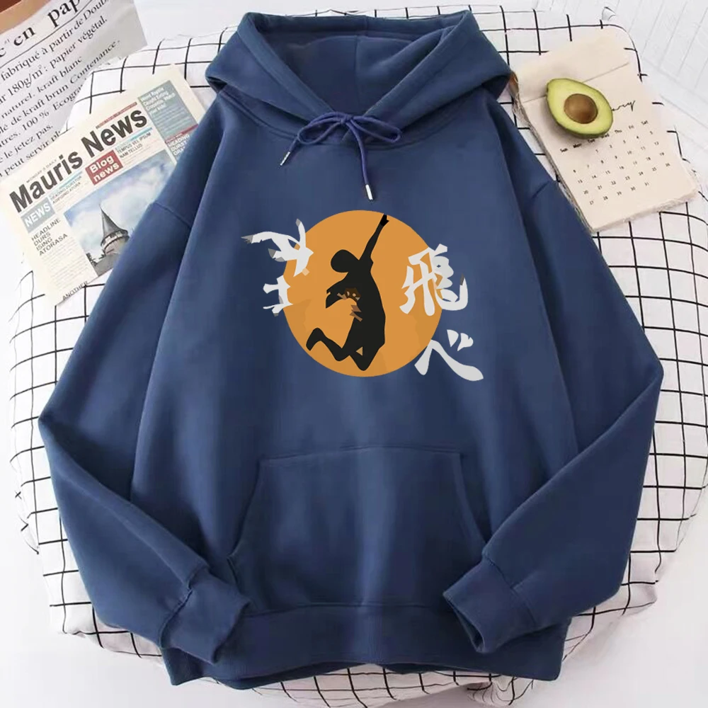 

Японское Аниме Haikyuu, крутые мужские толстовки, флисовая уличная одежда в стиле хип-хоп, популярная Осенняя повседневная мужская толстовка, к...