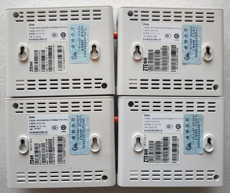 Б/у оптический сетевой терминал ONT модем GPON zte F601