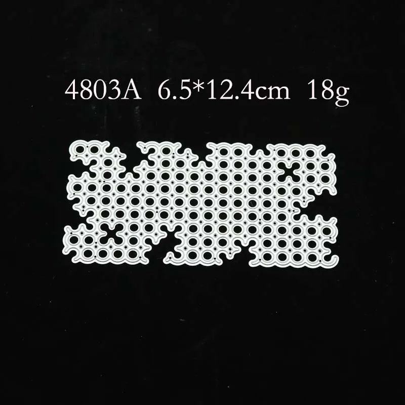 

JC Metal Cutting Dies Mesh Grid Background Scrapbooking Die Cut Card Make Shape Stencil Craft Mold Mould Model Decor Template