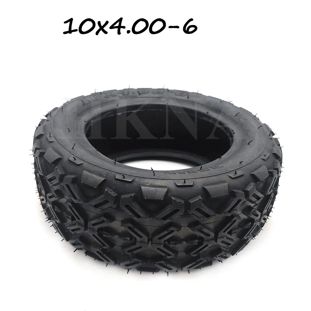 Бескамерная электрическая шина для скутера 10X4.00-6 10-дюймовая вакуумная