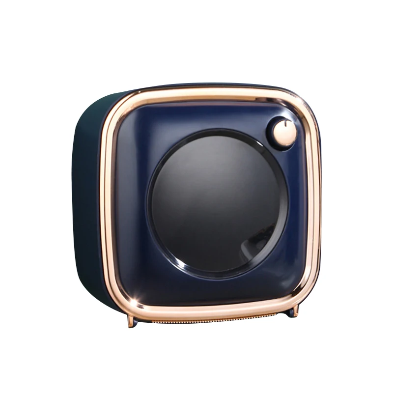 

Toilet Tissue Holder Double Layer Waterproof Wall Mounted Self Adhesive Stay Dry Roll Draw Paper Dispenser for Bathroom XKW