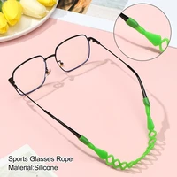men women silicone anti slip glasses chain neck cord eyewear lanyard eyeglasses rope glasses strap