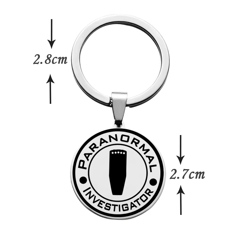 Брелок с паранормальным детективом Лидер продаж дисковый брелок ювелирный для