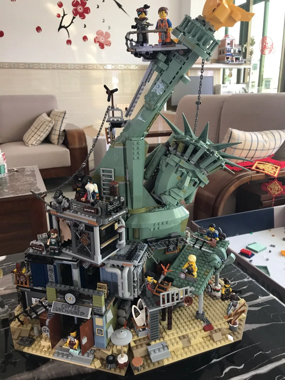 45014, 3560 шт., 2 серии из фильмов, добро пожаловать в apocalypseberg, модель, строительные блоки, кирпичи, детские игрушки, рождественские подарки, 70840