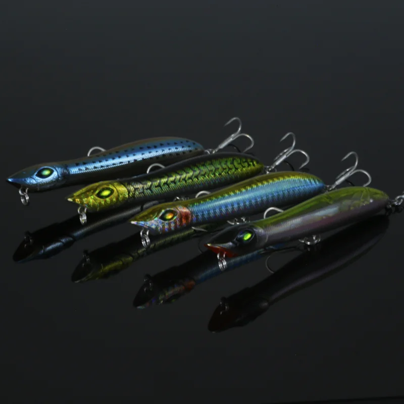 Плавающие воблеры 105 мм 11 г приманка-карандаш для ловли окуня и щуки | Спорт