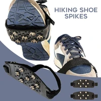 1 pair 7 tooth mountain climbing crampons anti skid snow ice climbing shoe grip outdoor travel equipment whstore