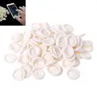 100 шт., одноразовые латексные резиновые колышки для пальцев