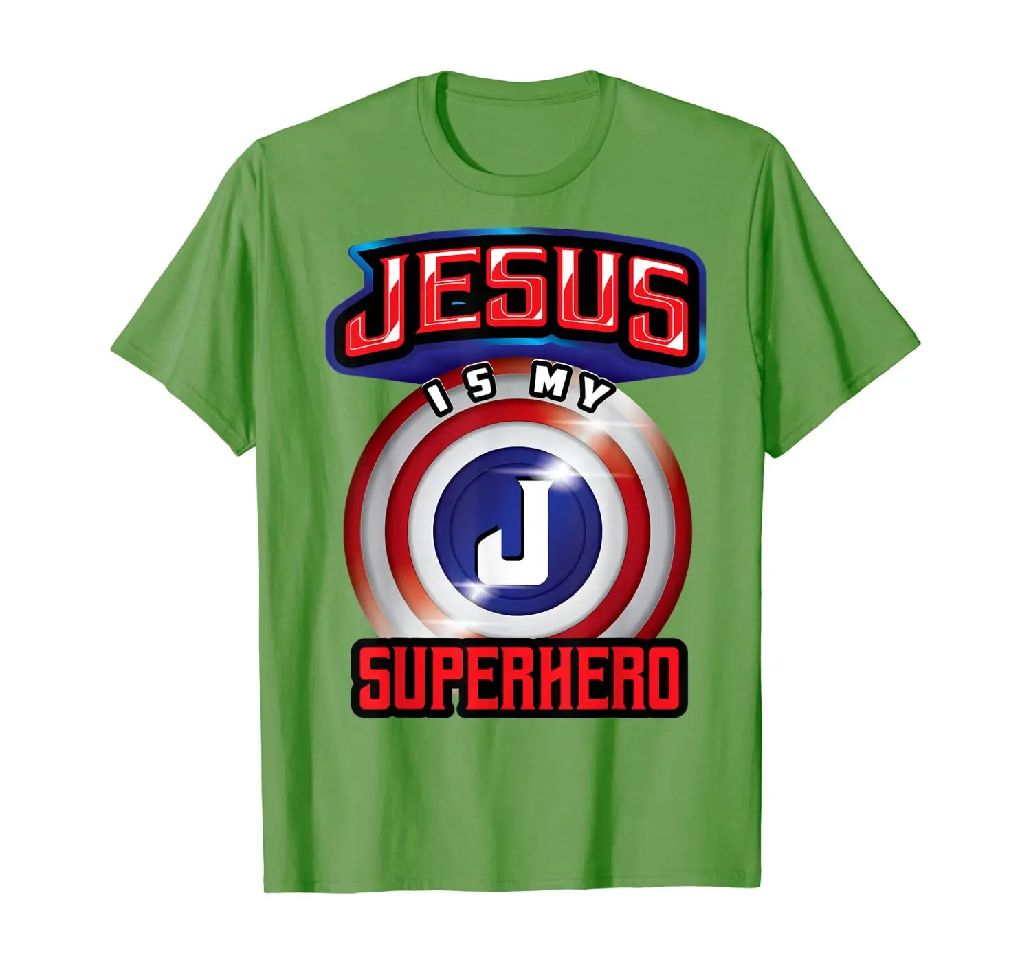 

Jesus Is My Superhero Shirt | Cute Powerful Christian Gift