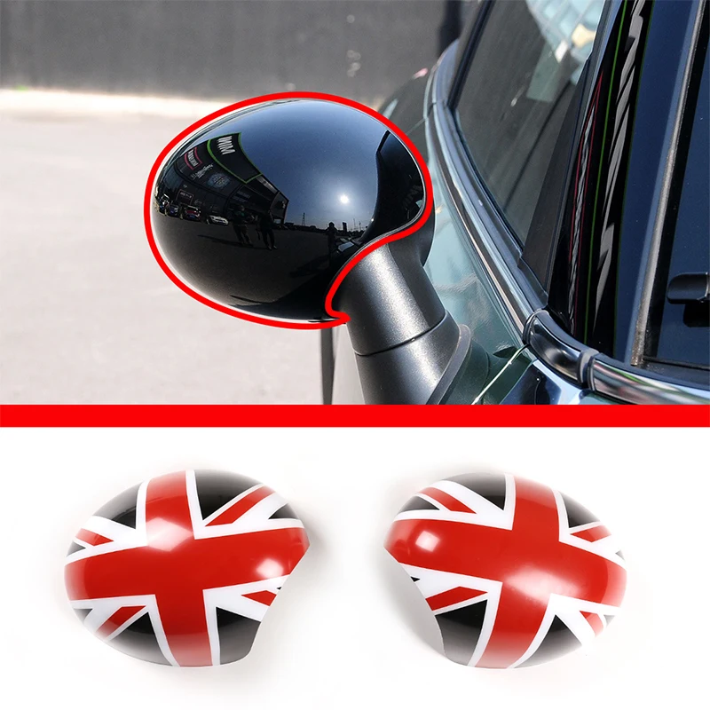 

For Mini Cooper R55 R56 R57 R58 R59 R60 R61 ABS car side wing mirror protective cover sticker exterior car accessories