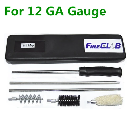 clean-kit-12GA 30 шт. охотничьи ножи набор чистящих средств для ухода за подходят ко всем калибров Пистолеты Пистолет 12GA 20 28 410 27 22 357 38 9 мм 40 размеры 44, 45 17 баррель кисти набор инструментов - Цвет: clean-kit-12GA