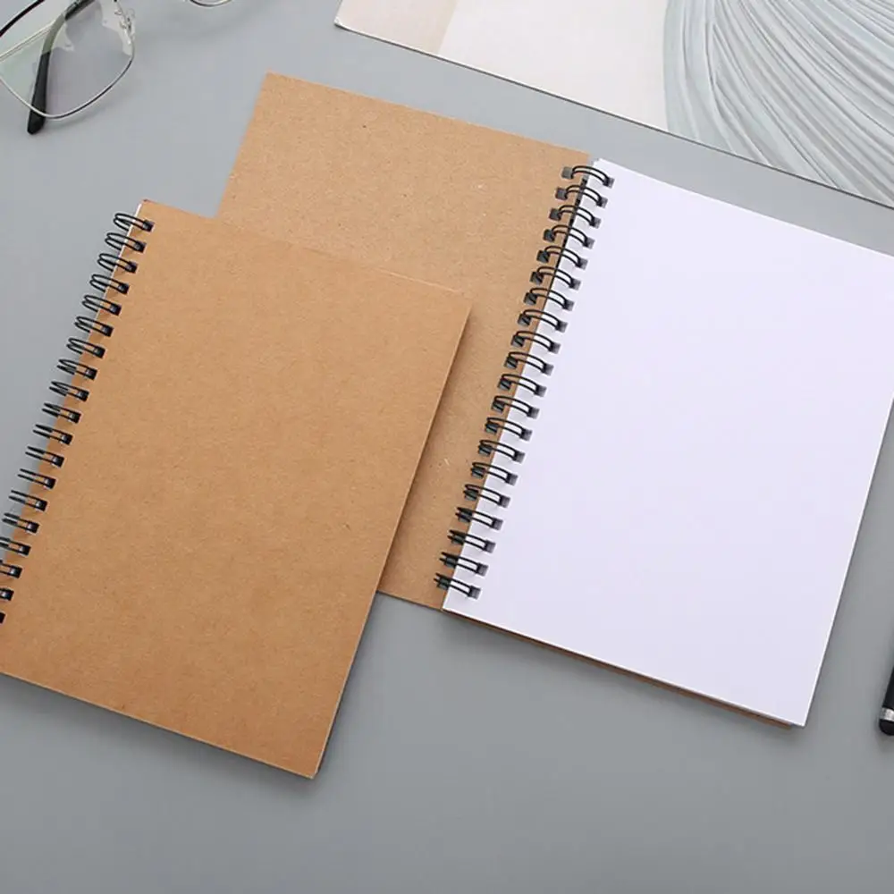 Альбом для рисования дневник граффити винтажная крафт бумага Обложка чистая