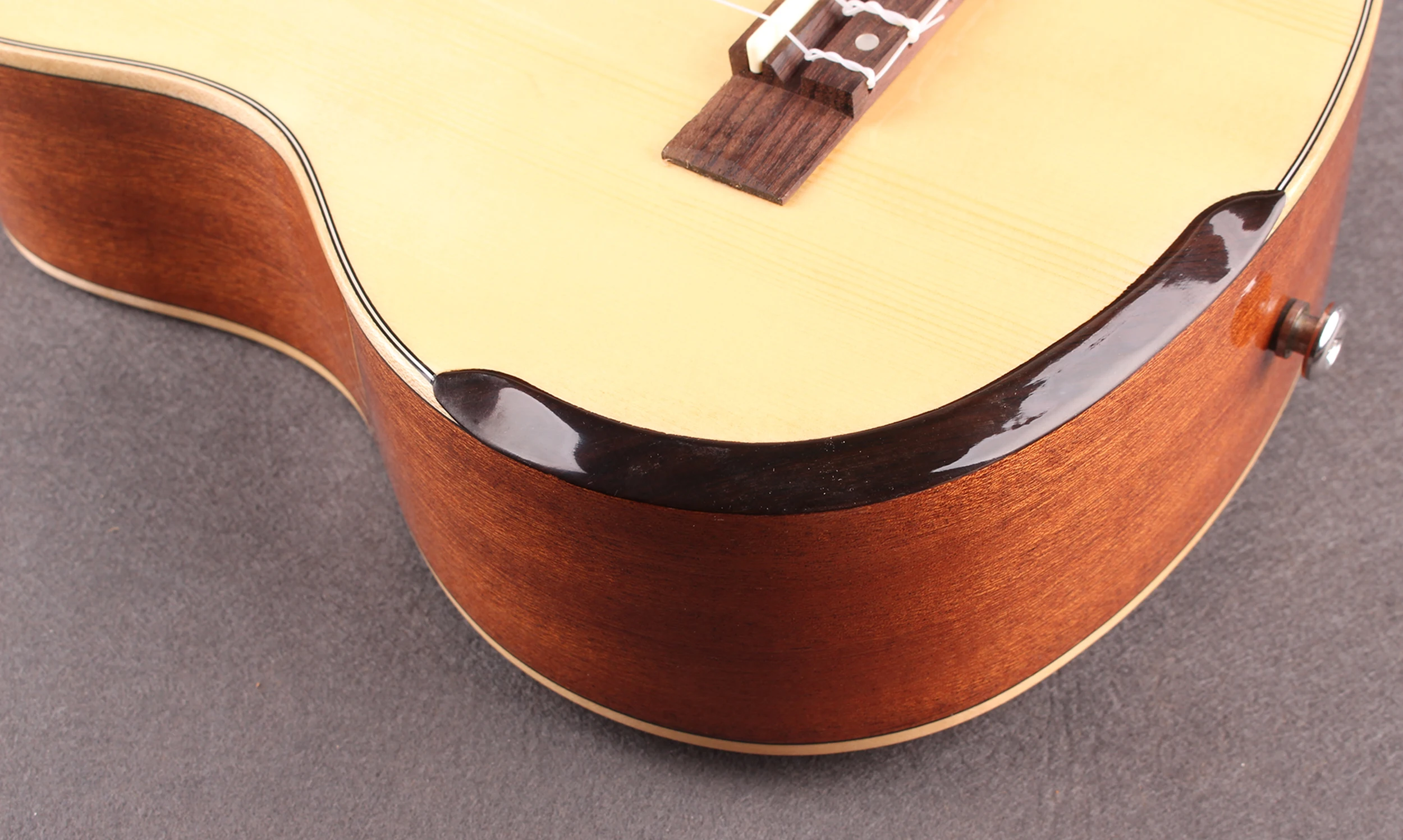 Concert Ukulele Spruce Top Sapele Side and Back укулеле 4 струны strings Guitar With EVA hard Case | Спорт и
